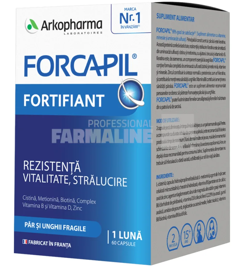 Arkopharma Forcapil 60 capsule — preț și oferte