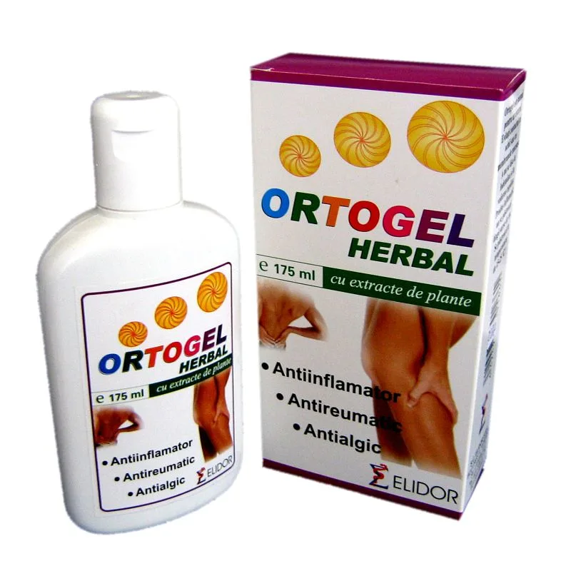 Ortogel Herbal Gel cu extract de plante 175 ml ELIDOR — preț și oferte