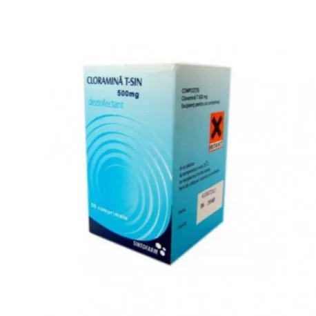 Cloramina T - Sin 50 comprimate SINTOFARM — preț și oferte