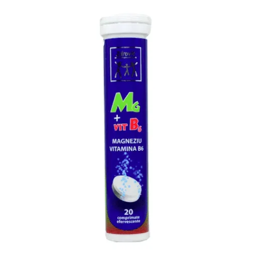 Zdrovit Magneziu + B6 20 comprimate efervescente — preț și oferte