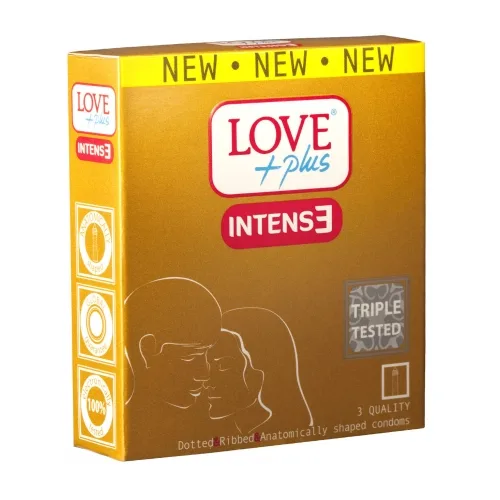 Love Plus Intense Prezervative 3 bucati — preț și oferte