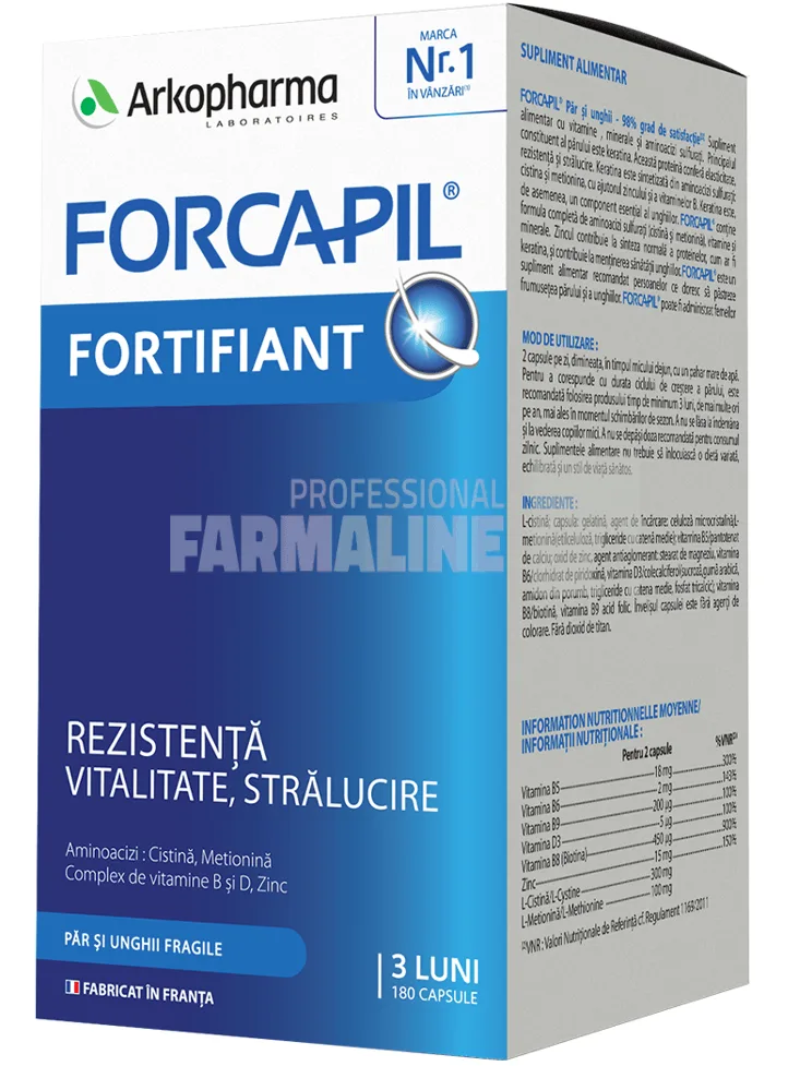 Arkopharma Forcapil 180 capsule — preț și oferte