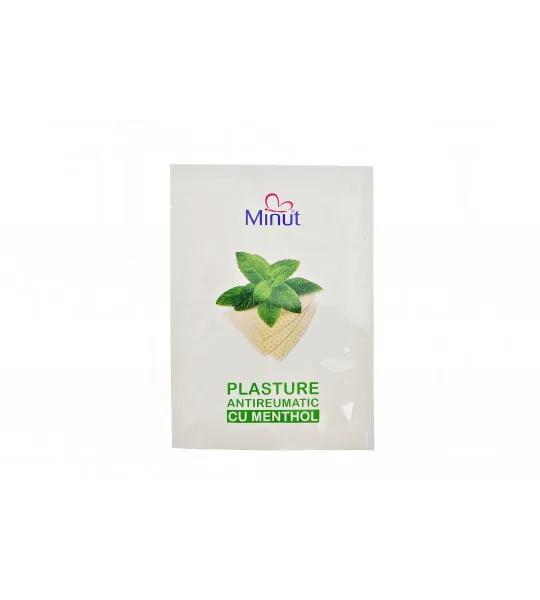 Minut Plasture antireumatic menthol 12 cm x 18 cm — preț și oferte