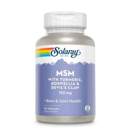 MSM 750 mg  90 capsule SECOM — preț și oferte
