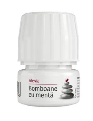 Alevia Bomboane cu menta 60 bucati