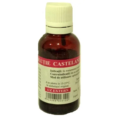 Tis Solutie Castelani 25 g TIS FARMACEUTIC — preț și oferte