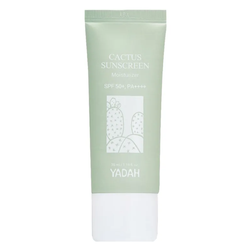 Cremă hidratantă cu protecție solară SPF50+ Cactus, 35ml, Yadah — preț și oferte