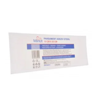 Minut Pansament adeziv steril 10 cm x 30 cm