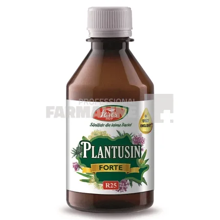 Plantusin Forte Sirop cu efect emolient 250 ml FARES — preț și oferte