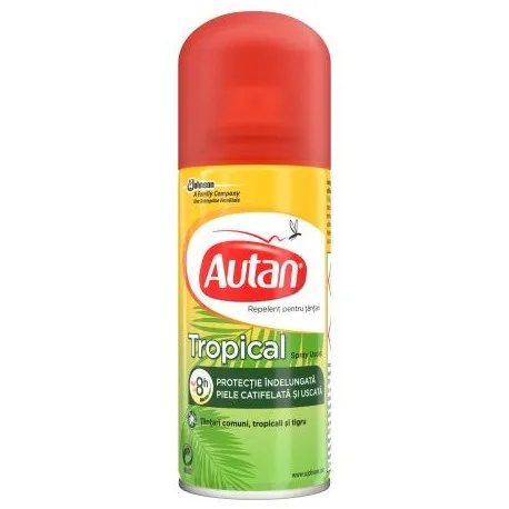 Autan Tropical Spray 100 ml — preț și oferte