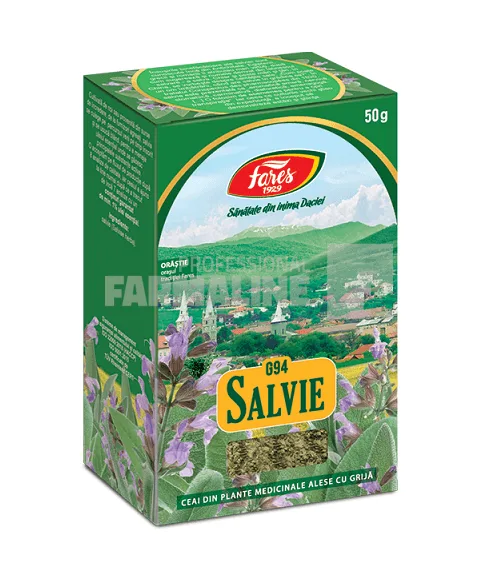 Fares Ceai Salvie  50 g — preț și oferte