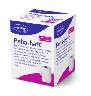 Hartmann Peha-Haft Bandaj elastic pentru fixarea pansamentelor 6 cm x 4 m
