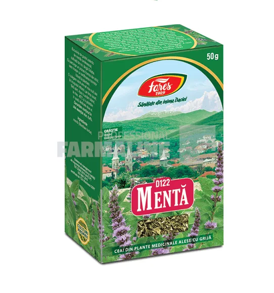 Fares Ceai de Menta 50 g — preț și oferte