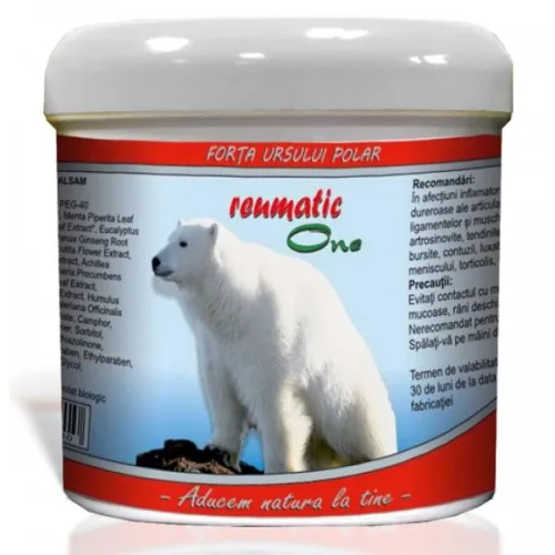 Reumatic One Balsam forta Ursului Polar 250 ml Onedia — preț și oferte