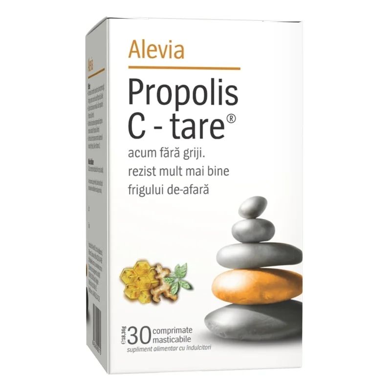 Alevia Propolis C-Tare 30 comprimate — preț și oferte