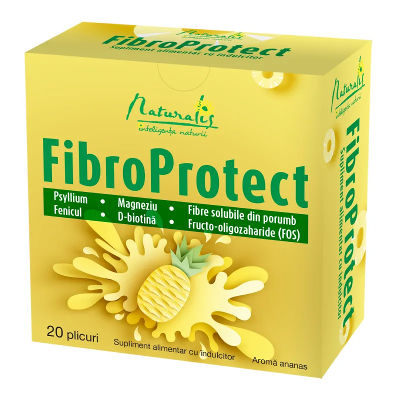 FibroProtect, 20 plicuri, Naturalis — preț și oferte