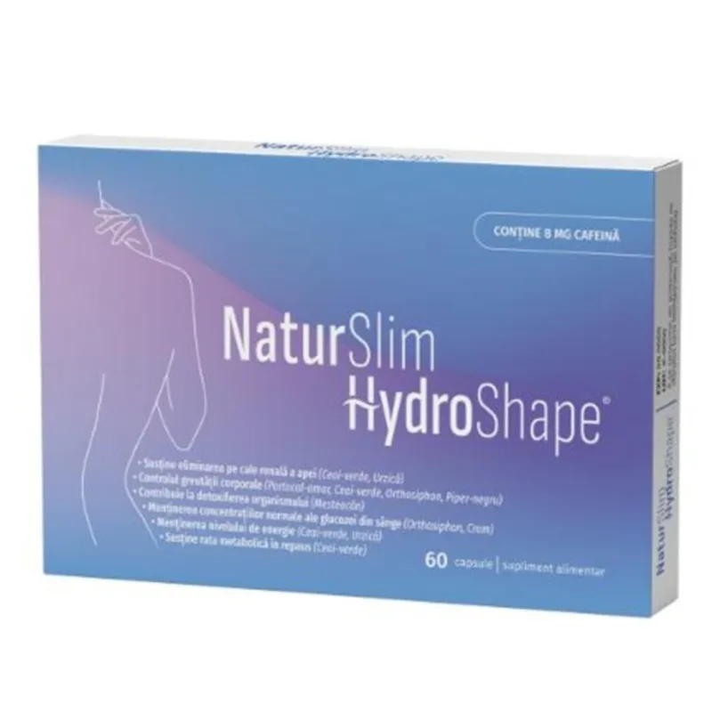 NaturSlim HydroShape, 60 capsule, Naturpharma — preț și oferte