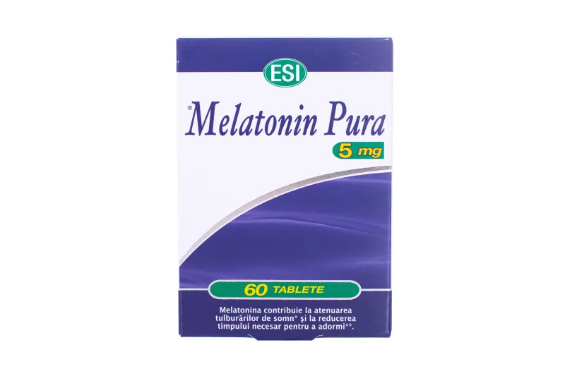 Melatonina Pura 5 mg 60 tablete Esi Green — preț și oferte