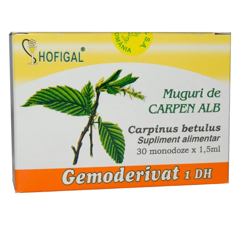 Gemoderivat 1 Dh Mladite de carpen alb 30 monodoze HOFIGAL — preț și oferte