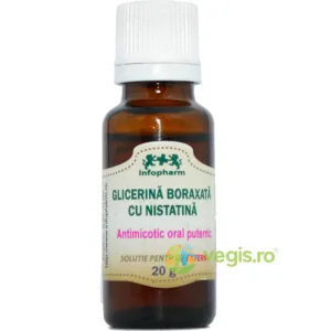 Infopharm Glicerina Boraxata cu Nistatina 20 g