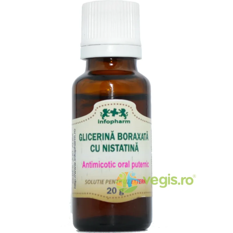 Infopharm Glicerina Boraxata cu Nistatina 20 g — preț și oferte