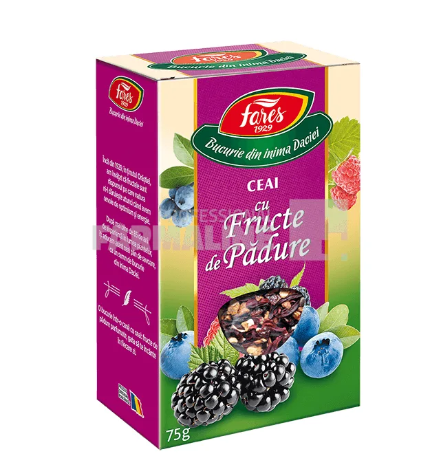 Fares Ceai aromat cu fructe de padure 75g — preț și oferte