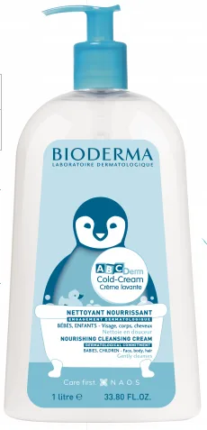 Bioderma Abcderm Cold Cream Crema spalare 1000 ml — preț și oferte