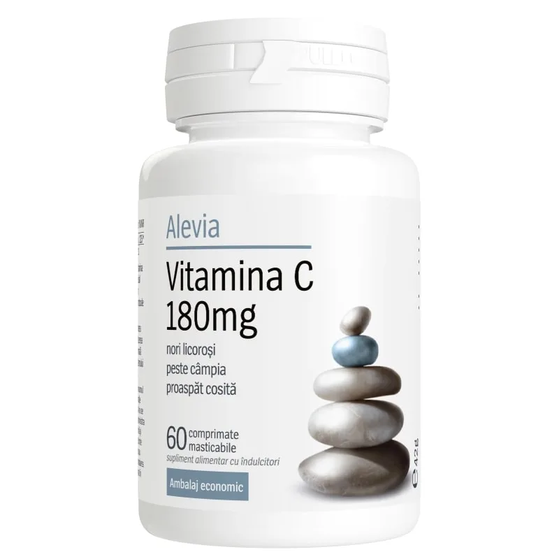 Alevia Vitamina C 180 mg 60 comprimate — preț și oferte