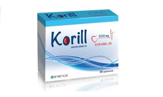 Korill 500 mg 30 capsule SANIENCE — preț și oferte