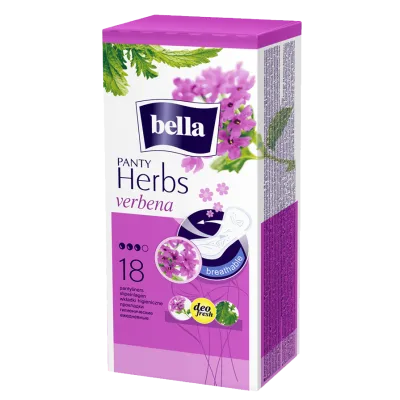 Bella Panty Herbs Verbena Absorbante zilnice  Deo Fresh 18 bucati — preț și oferte