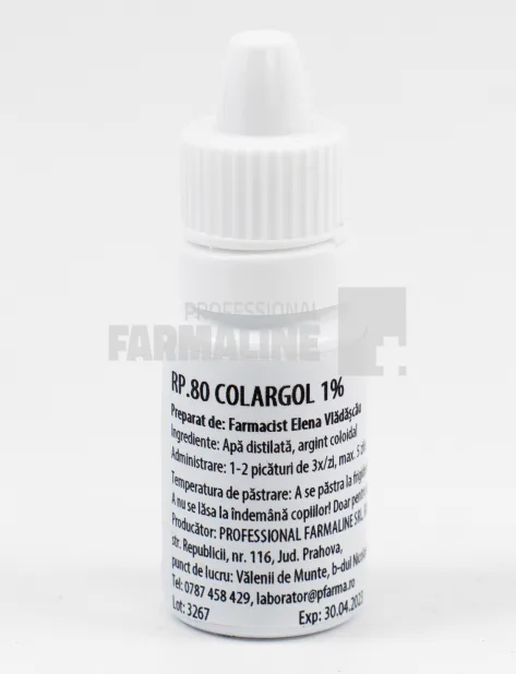 Colargol 10 ml Laborator Professional Farmaline — preț și oferte