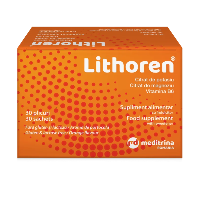 Lithoren aroma de portocale 30 plicuri SOLARTIUM GROUP — preț și oferte