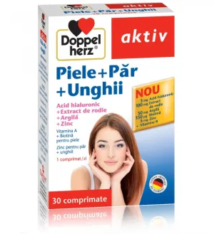 Doppelherz Piele+Par+Unghii 30 comprimate