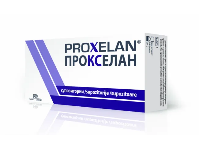 Proxelan 10 supozitoare Farma-Derma — preț și oferte