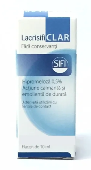 Lacrisifi Clar Solutie oftalmica 10 ml