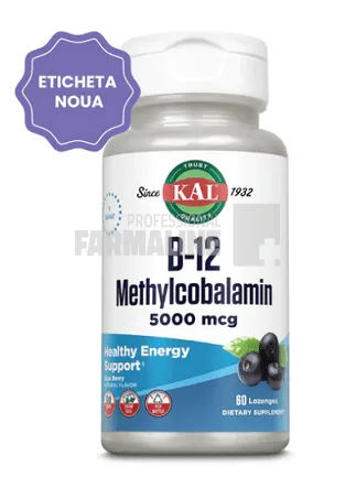 Methylcobalamin 5000 mcg 60 comprimate SECOM — preț și oferte