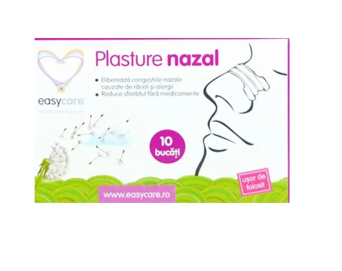 EasyCare Plasture nazal 10 bucati — preț și oferte