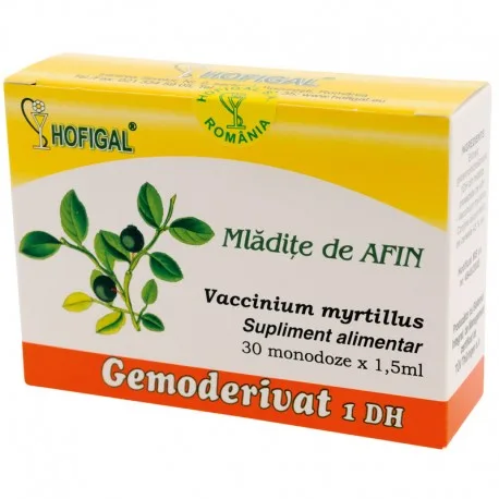 Gemoderivat 1 DH Mladite de afin 30 monodoze HOFIGAL — preț și oferte