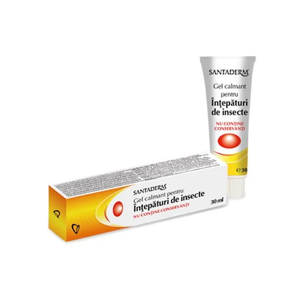 Santaderm Gel calmant pentru intepaturi de insecte 30 ml Vitalia Pharma — preț și oferte