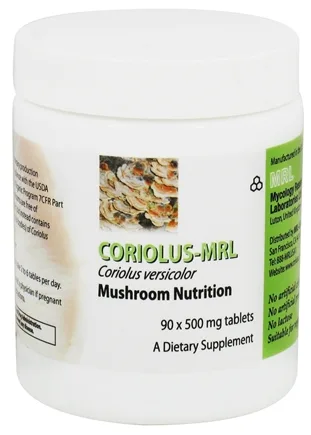Coriolus MRL 500 mg 90 tablete MYCOLOGY RESEARCH LABORATOIRES — preț și oferte