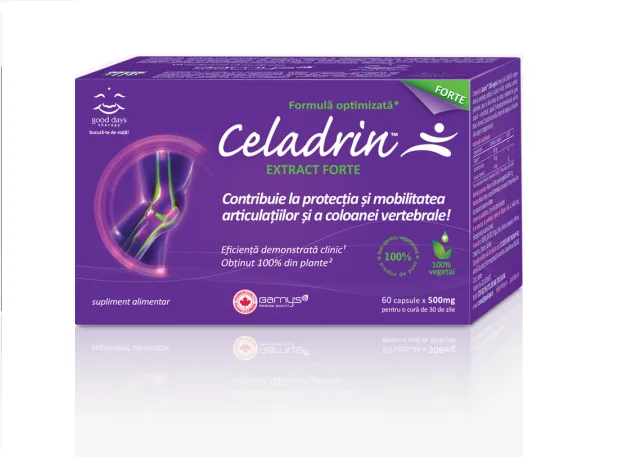 Celadrin Extract Forte 500 mg 60 capsule BIOPOL — preț și oferte