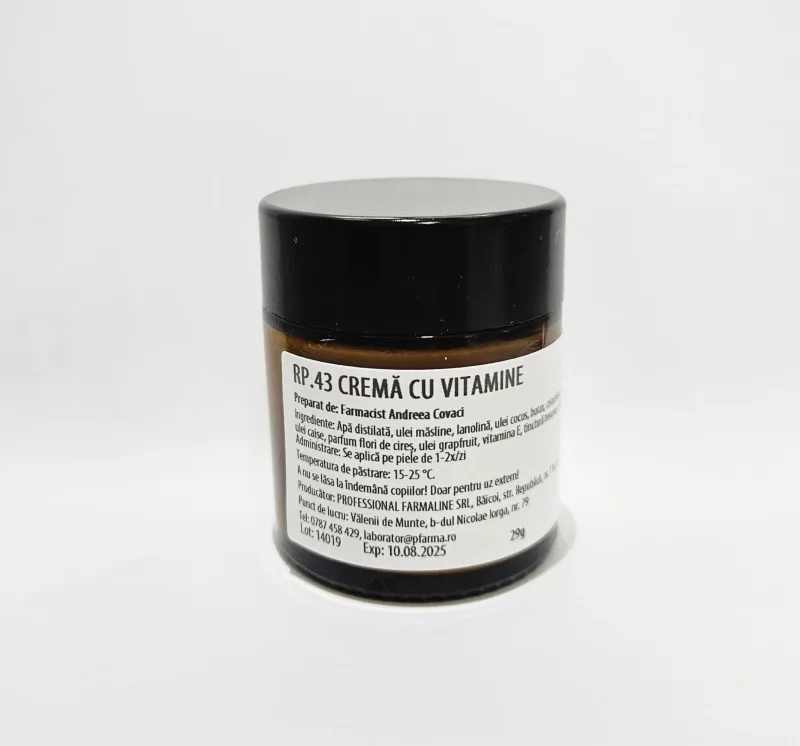 Crema cu vitamine 30 ml — preț și oferte