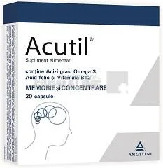 Acutil 60 capsule Csc Pharmaceuticals Angelini — preț și oferte