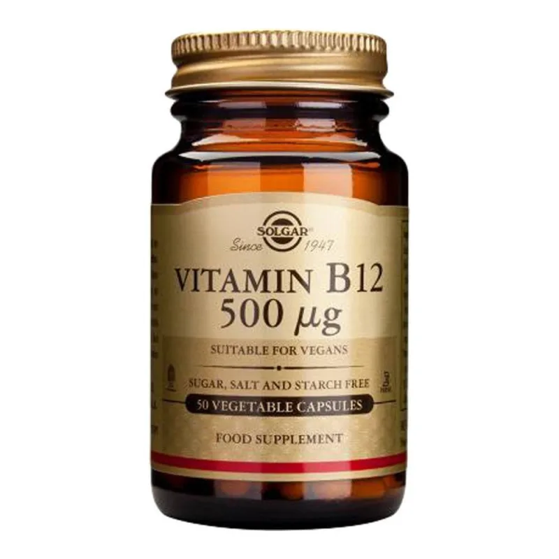 Solgar Vitamina B12 500 mcg 50 comprimate — preț și oferte