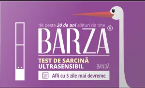 Barza Test sarcina ultrasensibil banda