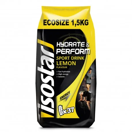 Isostar H&P Lemon Pudra izotonica 1500 g — preț și oferte