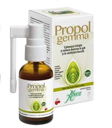 Aboca Propolgemma spray cu alcool pentru adulti 30 ml — preț și oferte