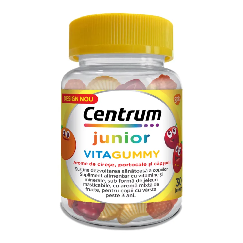 Junior Vita Gummy, 30 jeleuri, Centrum — preț și oferte