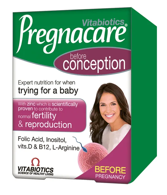 Pregnacare Conception 30 tablete VITABIOTICS — preț și oferte