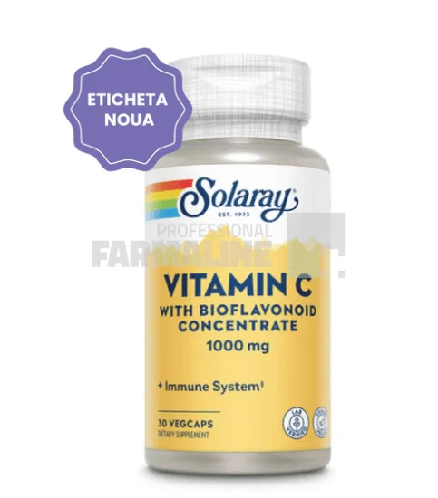 Secom Vitamina C 1000mg (Adulti) 30 capsule — preț și oferte